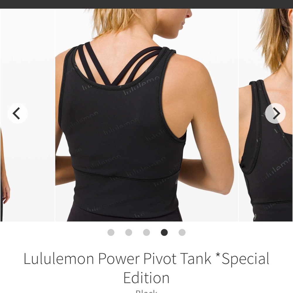 Lululemon power pivot tank